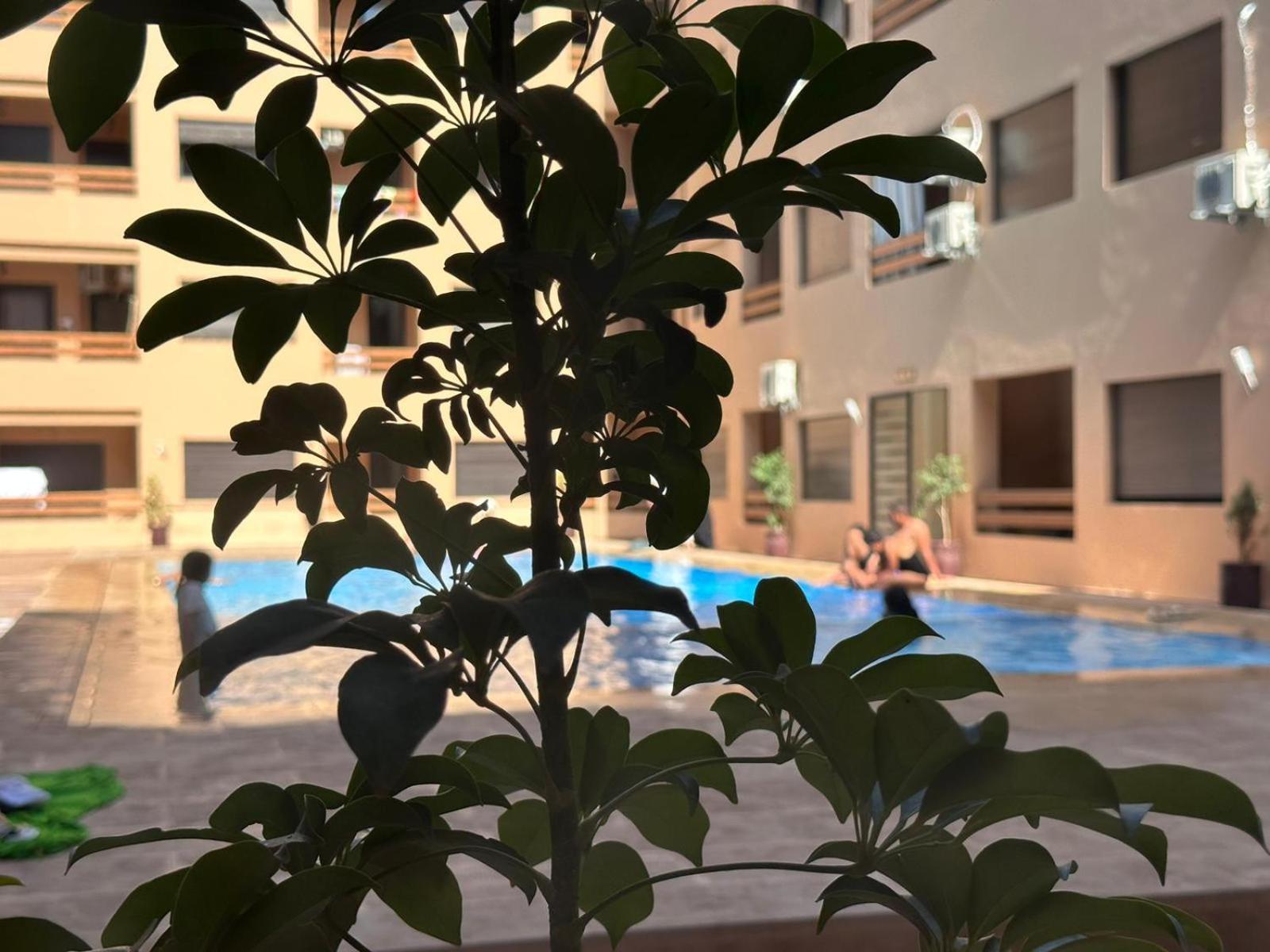 Luxurious 2 Bedroom Center With Pool ' Train Station ' Aeroport Appartement Marrakesh